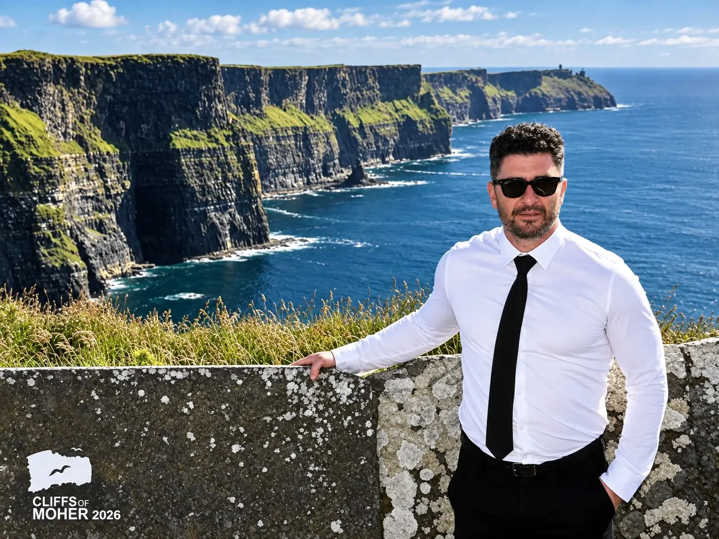 Catalin, IrishDriven's founder, at the Cliffs of Moher